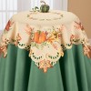 Collections Etc Embroidered Pumpkin Table Linens - 2 of 2