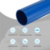 Unique Bargains High Impact Water Plumb Cable Sleeve PVC Rigid Round Pipes 20" Length - 3 of 4