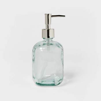 Recycled Glass Soap Dispenser Clear - Threshold™