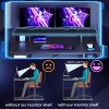 Bestier 55'' Computer Desks with Reversible Bookshelf, Standing Writing Desk for Home Office/Studying/Gaming - 2 of 4