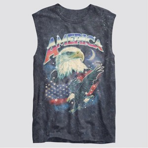 Men's American Eagle Tank Top - Navy Blue - 1 of 3