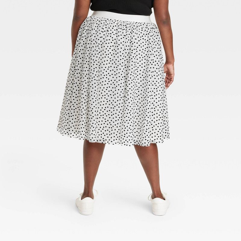 Women's Tulle Midi A-Line Skirt - A New Day™, 3 of 11