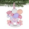 Kurt S. Adler 3.0 Inch Baby's First Rocking Horse Ornament Balloons Tree Ornaments - 2 of 3