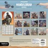 Trends International 2025 Star Wars Mandalorian Grogu Bilingual French Wall Calendar: Monthly 12x12" Paper, All Ages - 4 of 4