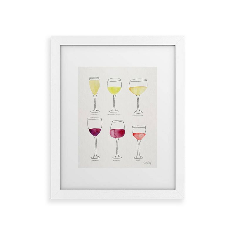 Deny Designs Cat Coquillette Wine Collection Art Print, 1 of 3