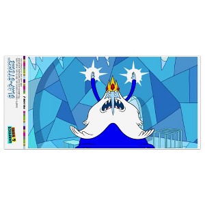 Adventure Time Ice King Automotive Bumper Sticker - 1 of 4
