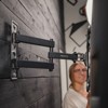 Mount-It! Full Motion TV Wall Mount Monitor Wall Bracket with Swivel and Articulating Tilt Arm, Fits 26 - 55 Inch LCD LED OLED Flat Screens, 66 Lbs - 2 of 4
