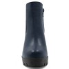 BLISSFUL STEP Women's Halloween Chunky High Heel Platform Zipper Chelsea Boots - 3 of 4