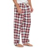 Ashford & Brooks Mens Super Soft Flannel Plaid Pajama Sleep Pants - 2 of 4