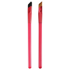 Unique Bargains Multifunction Three-dimensional Eyebrow Concealer Brush Small Coffee Black Bristle 2pcs - 1 of 4