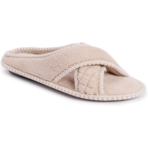 Muk Luks Women s Ada Crossband Slipper Target