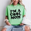 Simply Sage Market S.W.Smiley I'm A Cool Mom Smiley Face Garment Dyed Tee - 2 of 4