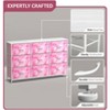Sorbus 9 Drawers Dresser- Storage Unit with Steel Frame, Wood Top, Fabric Bins - for Bedroom, Closet, Office and more - 3 of 4