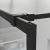 VYNXARIA 46" * 72" Shower Screen Walk-in Wet-room Black - 3 of 4