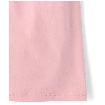 The Children's Place Girls Short Sleeve Hibiscus Flower Graphic Tee Pink M (7/8) — фото 4