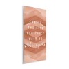 Stupell Industries Uplifting Inspirational Quote Geometric Stripes Design Wall Plaque Art, 13" x 19" - 2 of 4