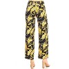 Women's Printed Palazzo Pants - White Mark - 3 of 3