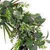 22" Artificial Eucalyptus and Grass Woven Branch Base Wreath - National Tree Company - 3 of 3