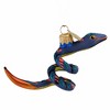 Morawski 2.0 Inch Blue And Red Snake Limbless Reptile Halloween Tree Ornaments - 3 of 4
