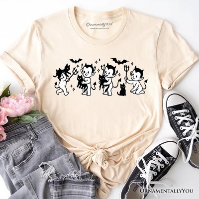 Halloween Devils and Cats T-Shirt, Scary Season Tee | OrnamentallyYou