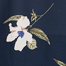 navy floral