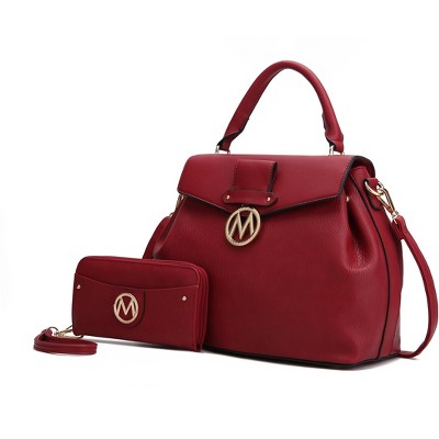 MKF Collection Aurora Women's Satchel bag with Wallet by Mia k