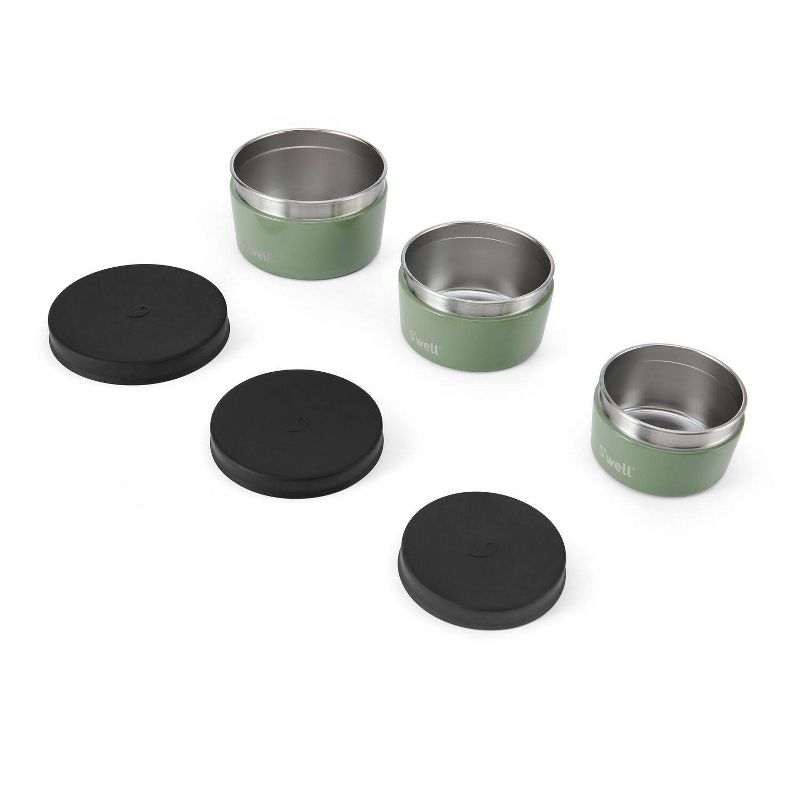 S&#39;well Food Storage Canister Set Sage, 3 of 8