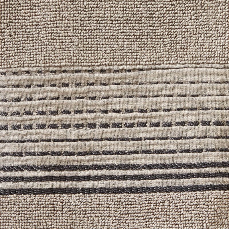 Chadwick Striped Towel Taupe - SKL Home, 3 of 6