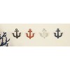 LunaLulinlk 4"W, 4"H Multi Colored Metal Single Hanger Anchor Wall Hook, 4-Pieces - 2 of 4