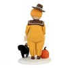 Dee Harvey 8.5 Inch Patton Pilgrim Thanksgiving Turkey Pumpkin Figurines - 2 of 3