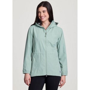 Avalanche Outdoor Ripstop Rain Jacket, Adjustable Anorak Rain Coat with Zipper Pockets - 1 of 4