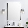 TOBILI 1-Light Wall Sconce in Multiple Finishes with a Clear Glass Shade - 2 of 3