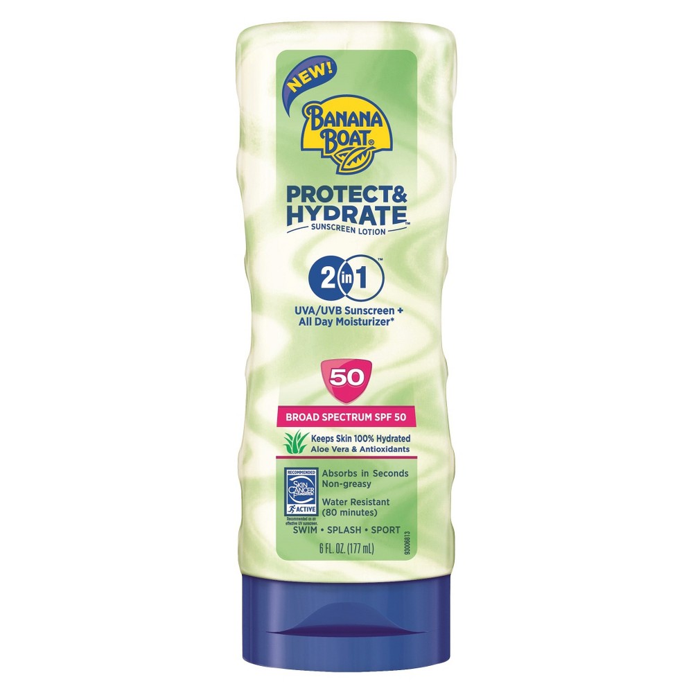 UPC 079656003888 product image for Banana Boat Protect & Hydrate Sunscreen Lotion SPF 50 - 6 oz | upcitemdb.com