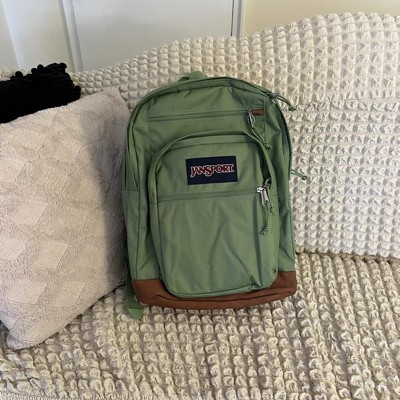 Muted green jansport outlet backpack