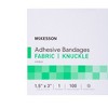 McKesson 16-4814 Adhesive Strip McKesson 1 1/2 X 3 Inch Fabric Knuckle Tan Sterile (Box of 100) - 3 of 4