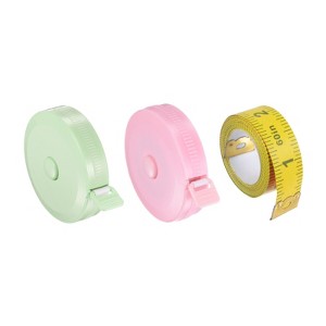 Unique Bargains Retractable Fiber ABS Plastic Cloth Sewing Soft Tape Measure 3 Pcs - 1 of 4
