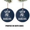 Drew University Rangers Logo Porcelain Holiday Christmas Tree Ornament - 2 of 4