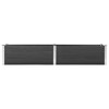 vidaXL Garden Raised Bed Grey Wood Plastic Composite (WPC), Steel - 78.7" x 19.7" x 21.3" - 3 of 4