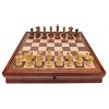 WE Games Weighted English Chess Set, 19 in. Board with Storage, 3.5 in King - image 2 of 4