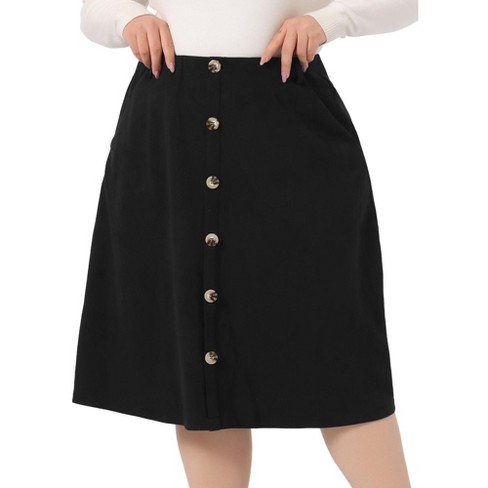 Unique Bargains Women's Plus Size Suspender Skirt Pleat A-Line Mini Flared  Overall Dress 