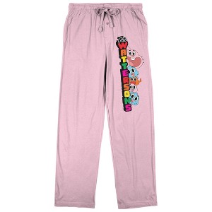 The Amazing World Of Gumball The Wattersons Women’s Cradle Pink Sleep Pajama Pants - 1 of 4