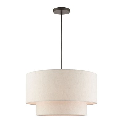Livex Lighting Meadow 3 - Light Pendant in  English Bronze