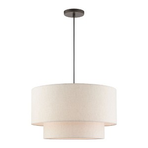 Livex Lighting Meadow 3 - Light Pendant in  English Bronze - 1 of 1