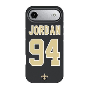 NFL New Orleans Saints Players Game Tactic Bump Cell Phone Case for Apple iPhone 17 Series - 1 of 4