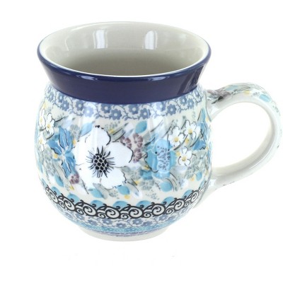 Blue Rose Polish Pottery Margot Bubble Mug