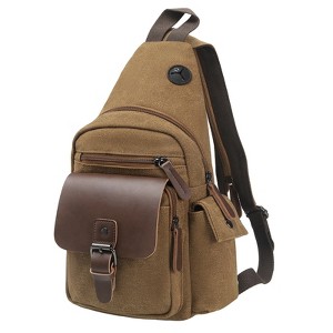 Unique Bargains Waterpoof Anti-Theft Casual Crossbody Backpack for Outdoor - 1 of 4