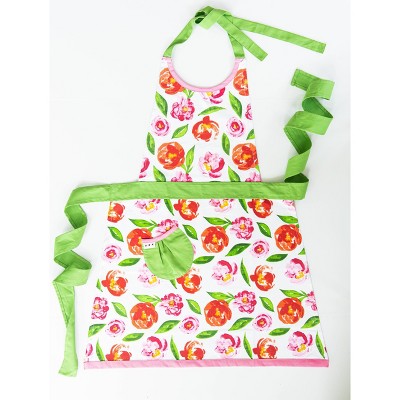 Cotton Peony Apron - Simply Whimsical