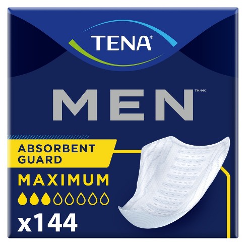 Tena Incontinence Guards For Men - Maximum - 144ct : Target