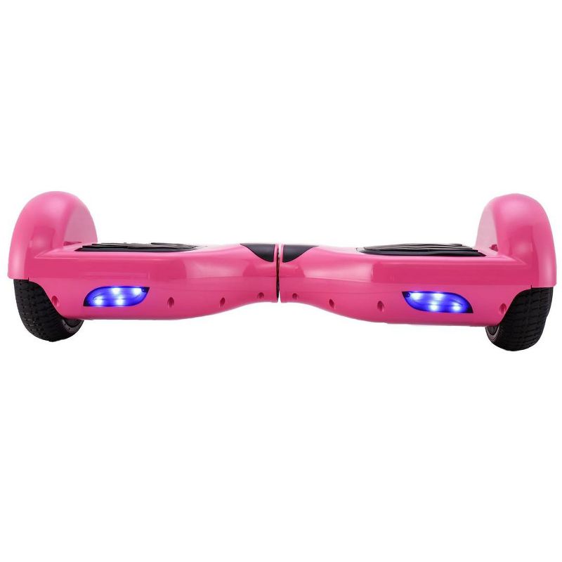 GlareWheel M2 Hoverboard Light Up Wheels Bluetooth Pink, 3 of 7