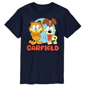 Men's - Garfield - Garfield Odie Doodle Short Sleeve Graphic T-Shirt - 1 of 4